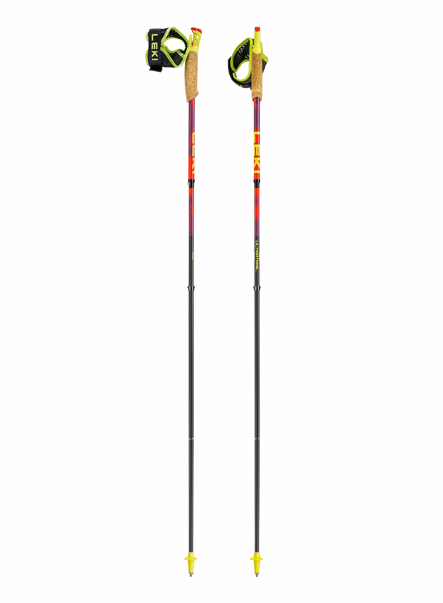 Palicky na behanie Leki Ultratrail FX.One Superlite - red/violet