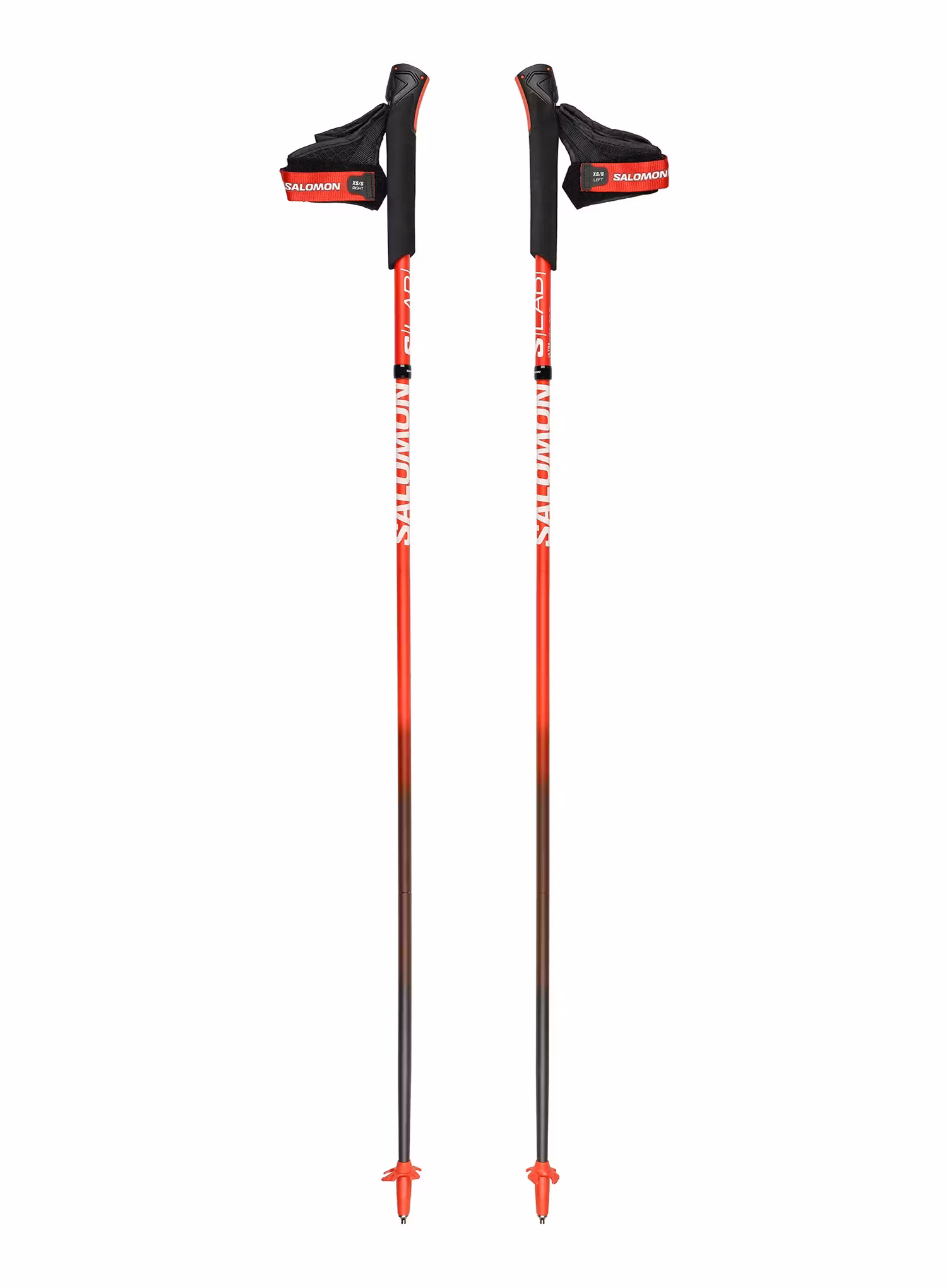 Palicky na behanie Salomon S/Lab Ultra Carbon - fiery red/black