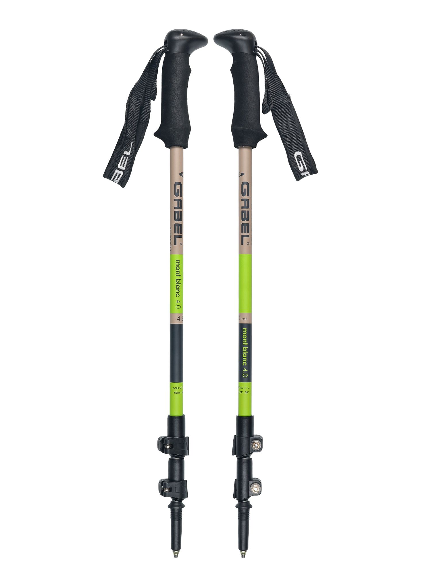 Hliníkové palice Gabel Mont Blanc 4.0 - green