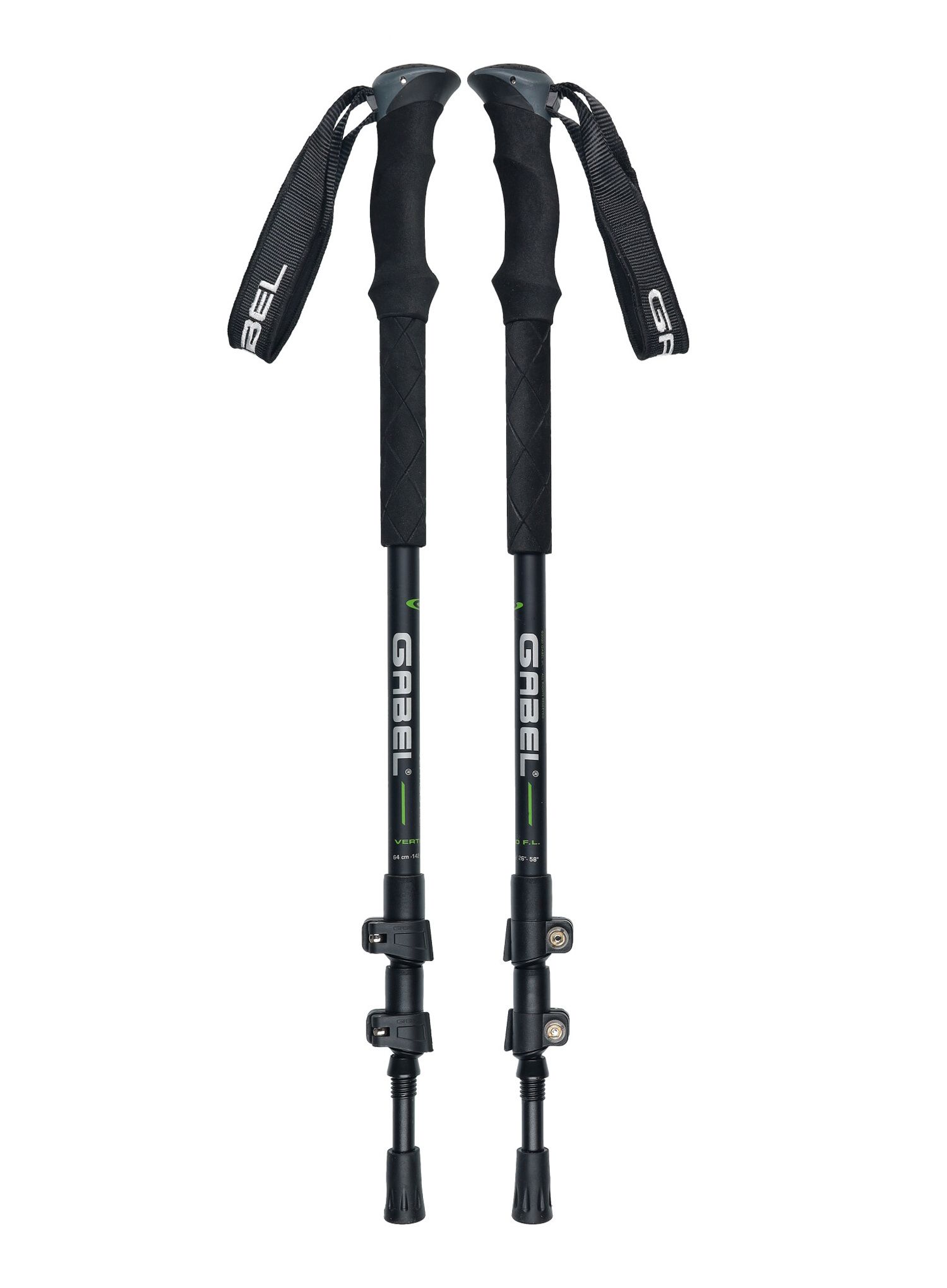 Skialpinistické palice Gabel Vertigo F.L. - green