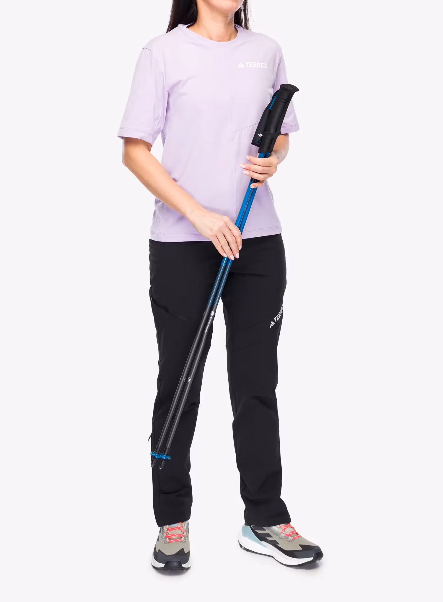 Karbónové palice Black Diamond Distance Carbon Z Poles - desert sky