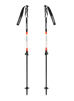 Skialpinistické palice Gabel X-cursion Vario F.L.C - white/orange