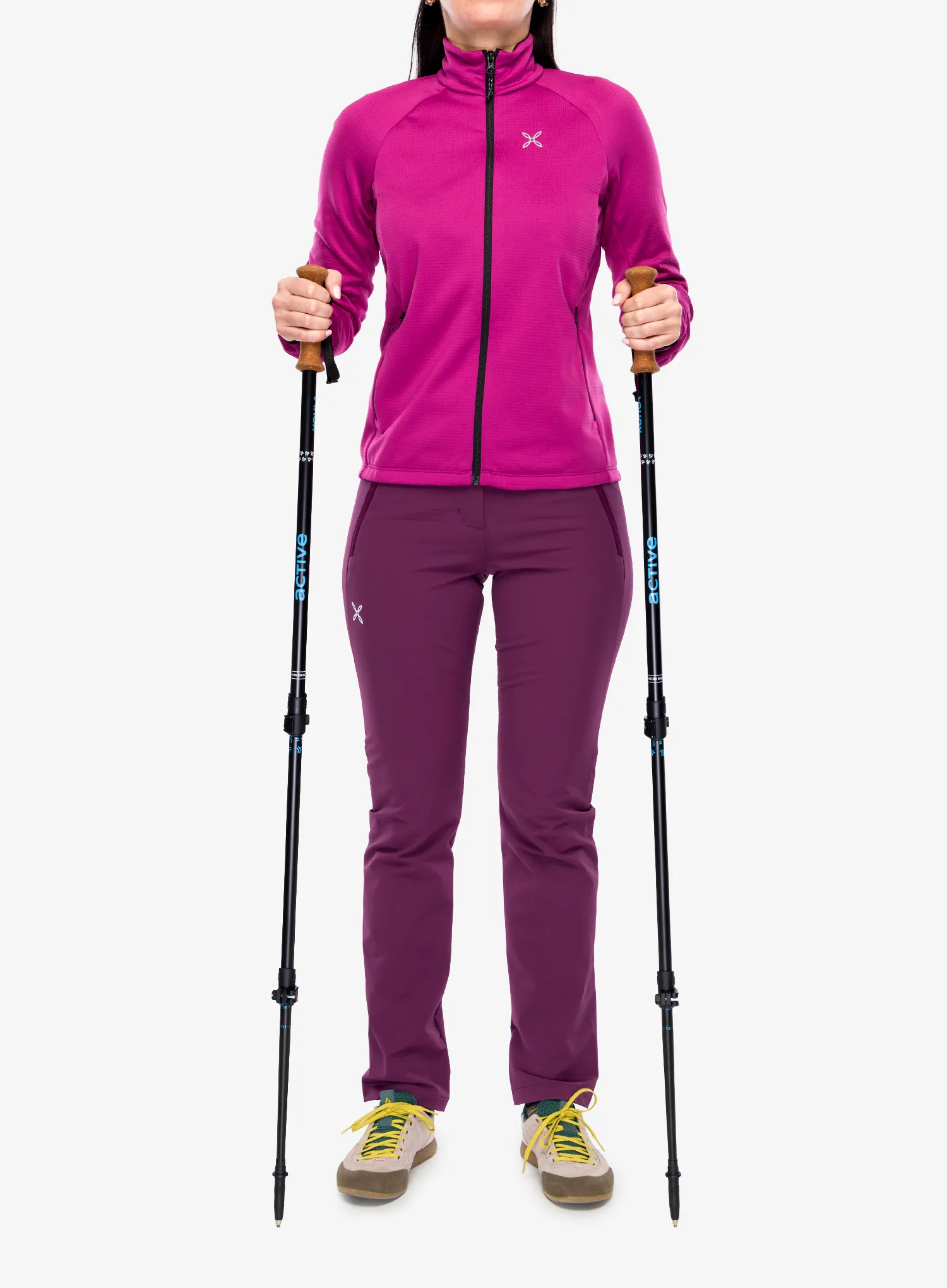 Trekingové palice Kohla Active Pole - black/dresden blue