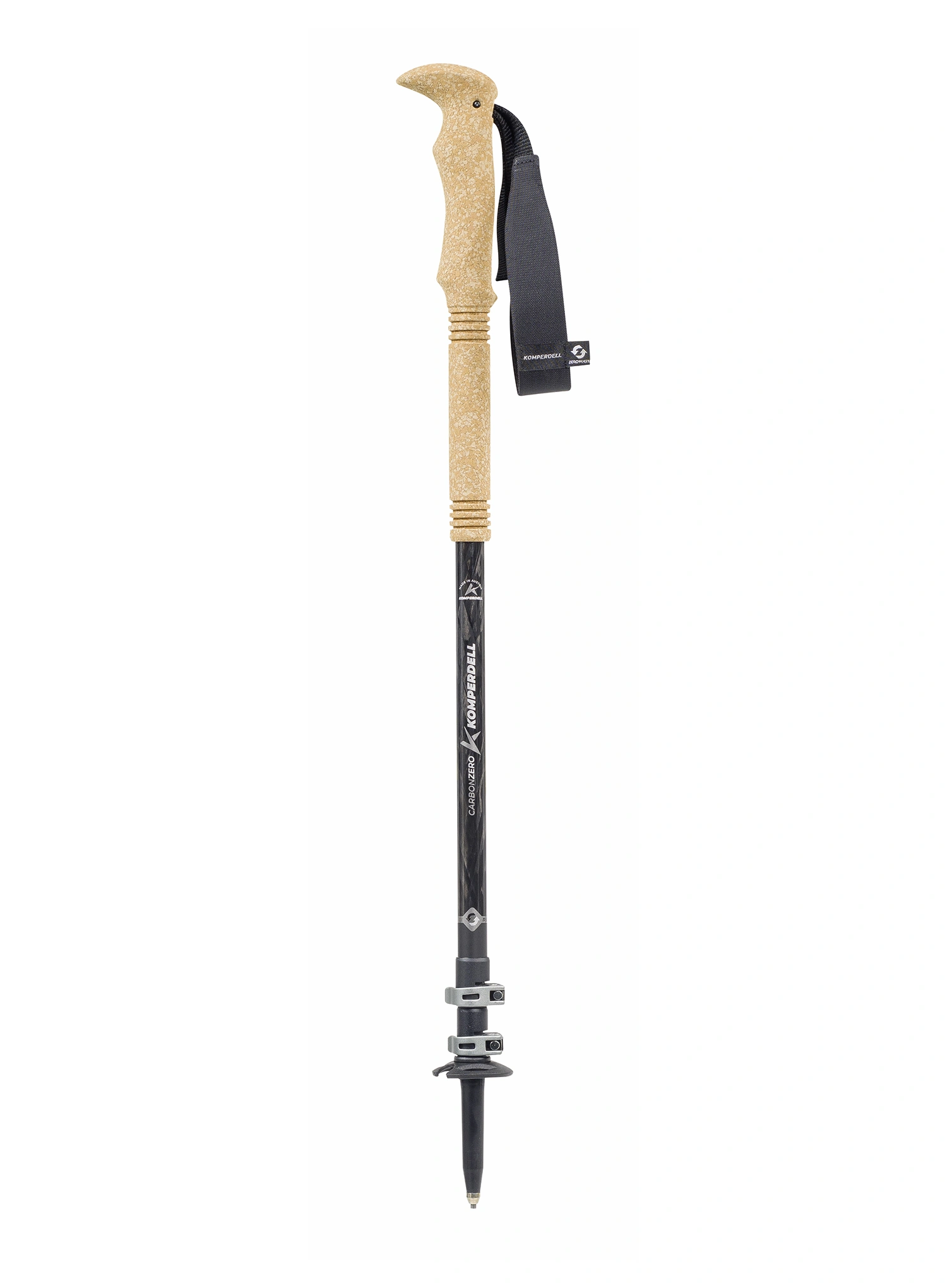 Trekingové palice Komperdell Carbon Ultra Zero - silver