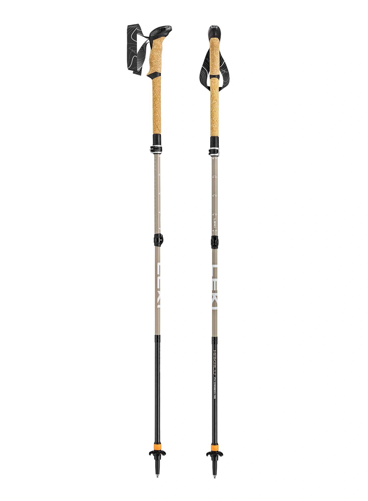 Trekingové palice Leki Makalu FX Carbon AS - beige