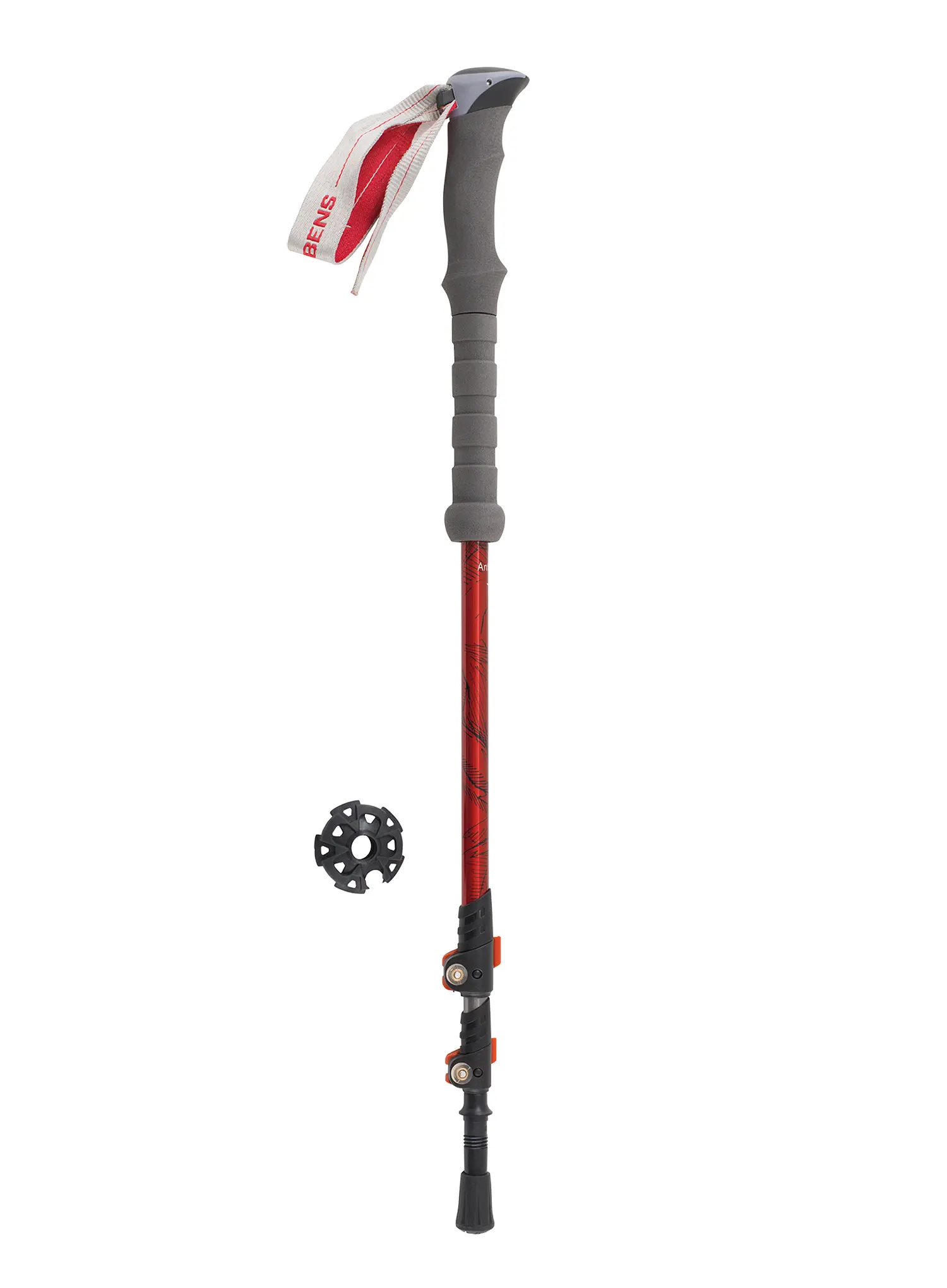 Trekingové palice Robens Grasmere T7 - red
