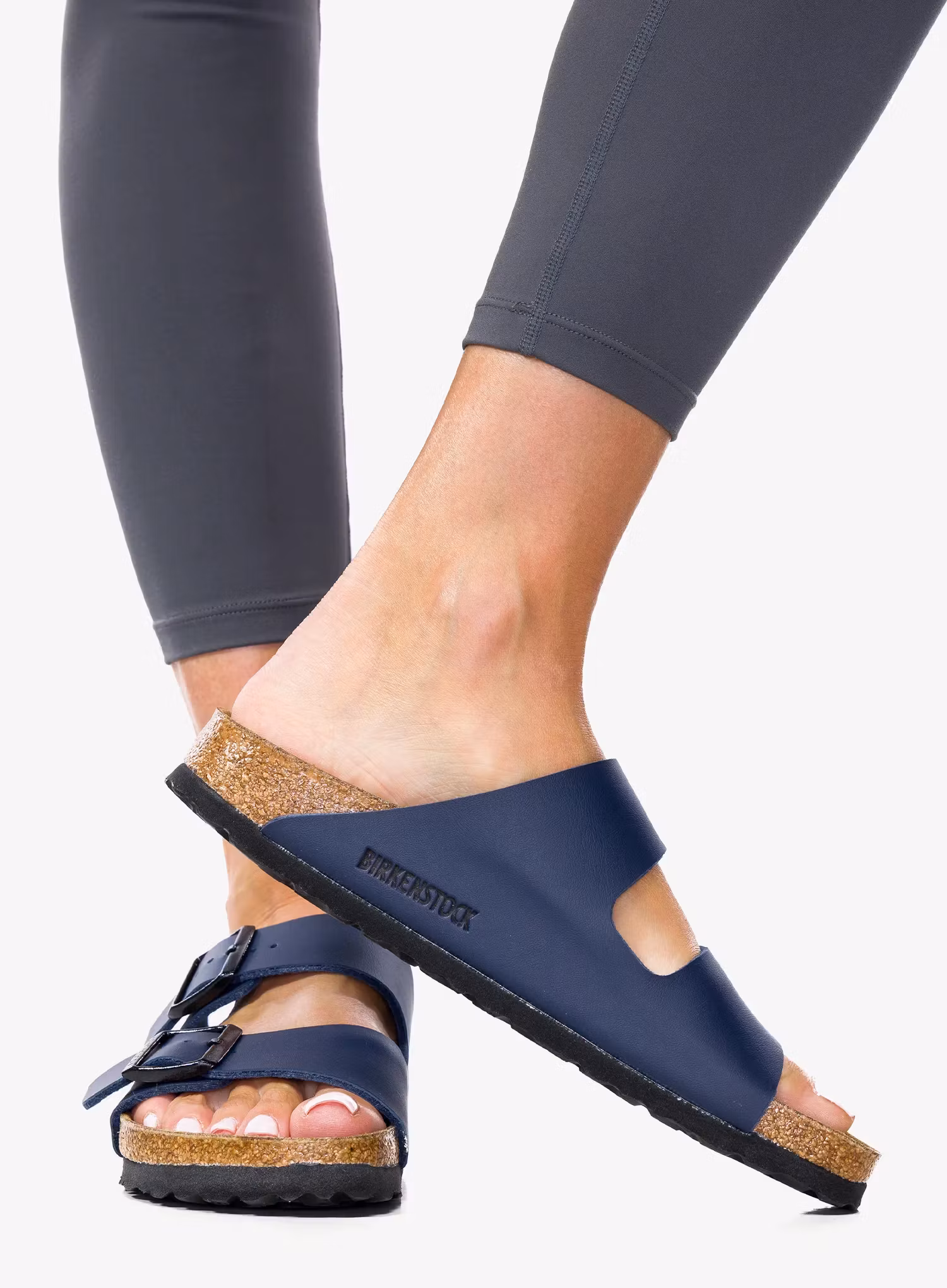 Šľapky dámske Birkenstock Arizona Birko-Flor - blue
