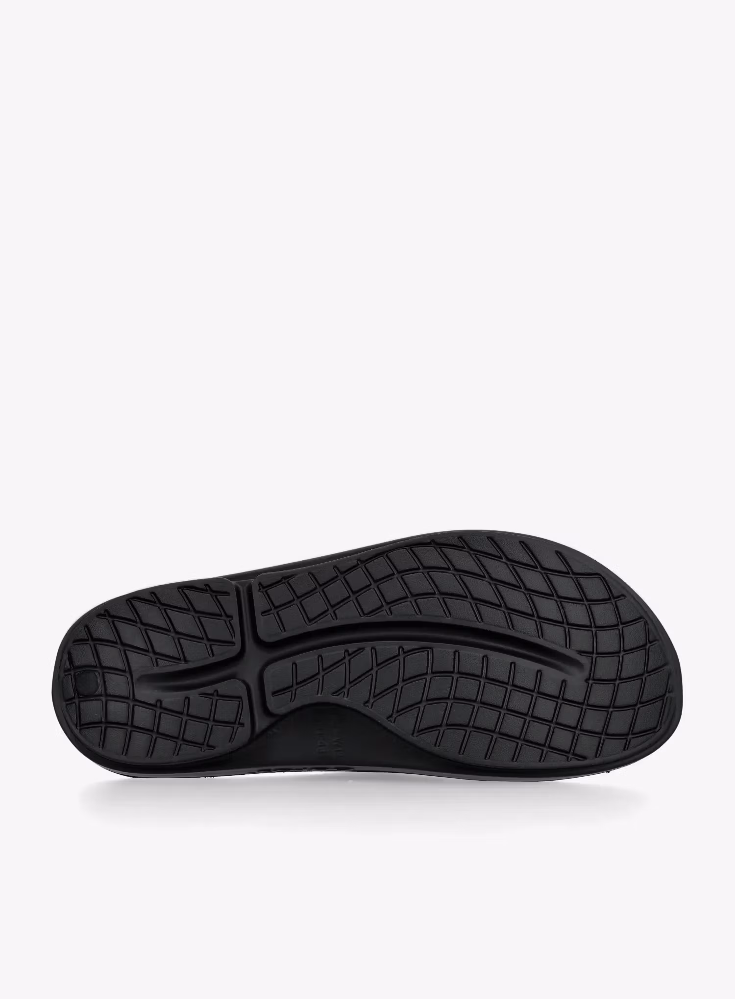 Šľapky Oofos OOahh - black/black
