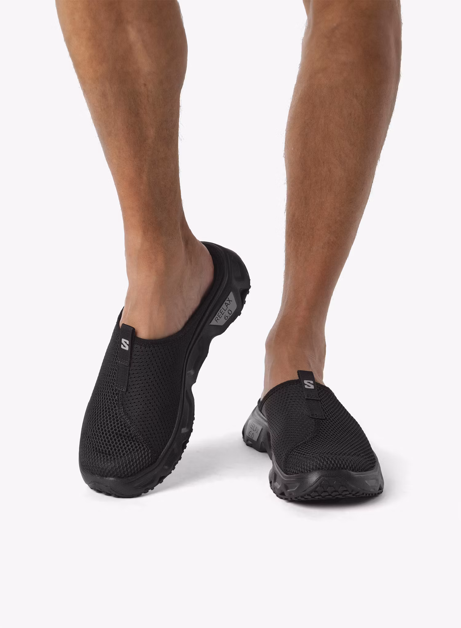 Šľapky Salomon Reelax Slide 6.0 - black/black/alloy