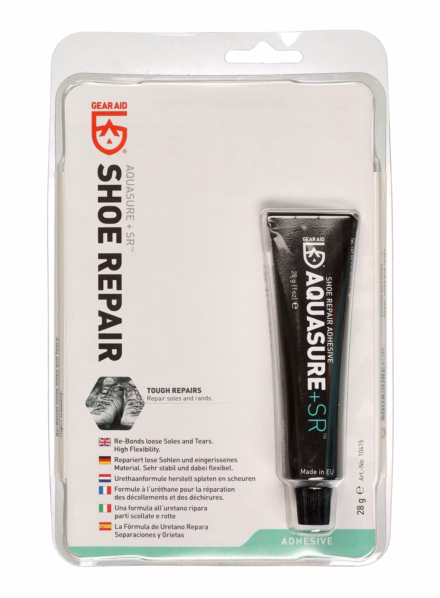 Lepidlo GearAid Aquasure+SR Shoe Repair Adhesive 28g 