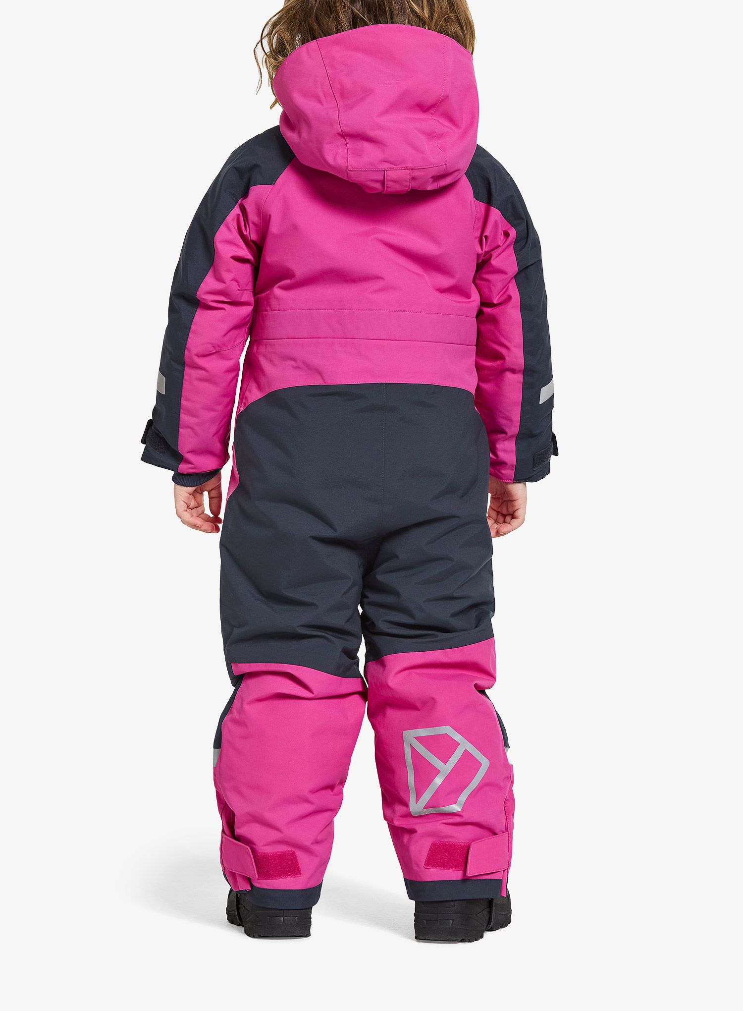 Kombinézy pre dievčatá Didriksons Neptun Coverall 3 - plastic pink