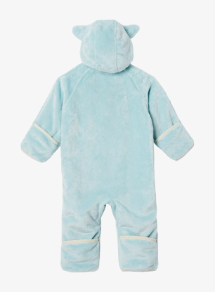 Detská kombinéza Columbia Foxy Baby Sherpa Bunting - aqua haze/chalk