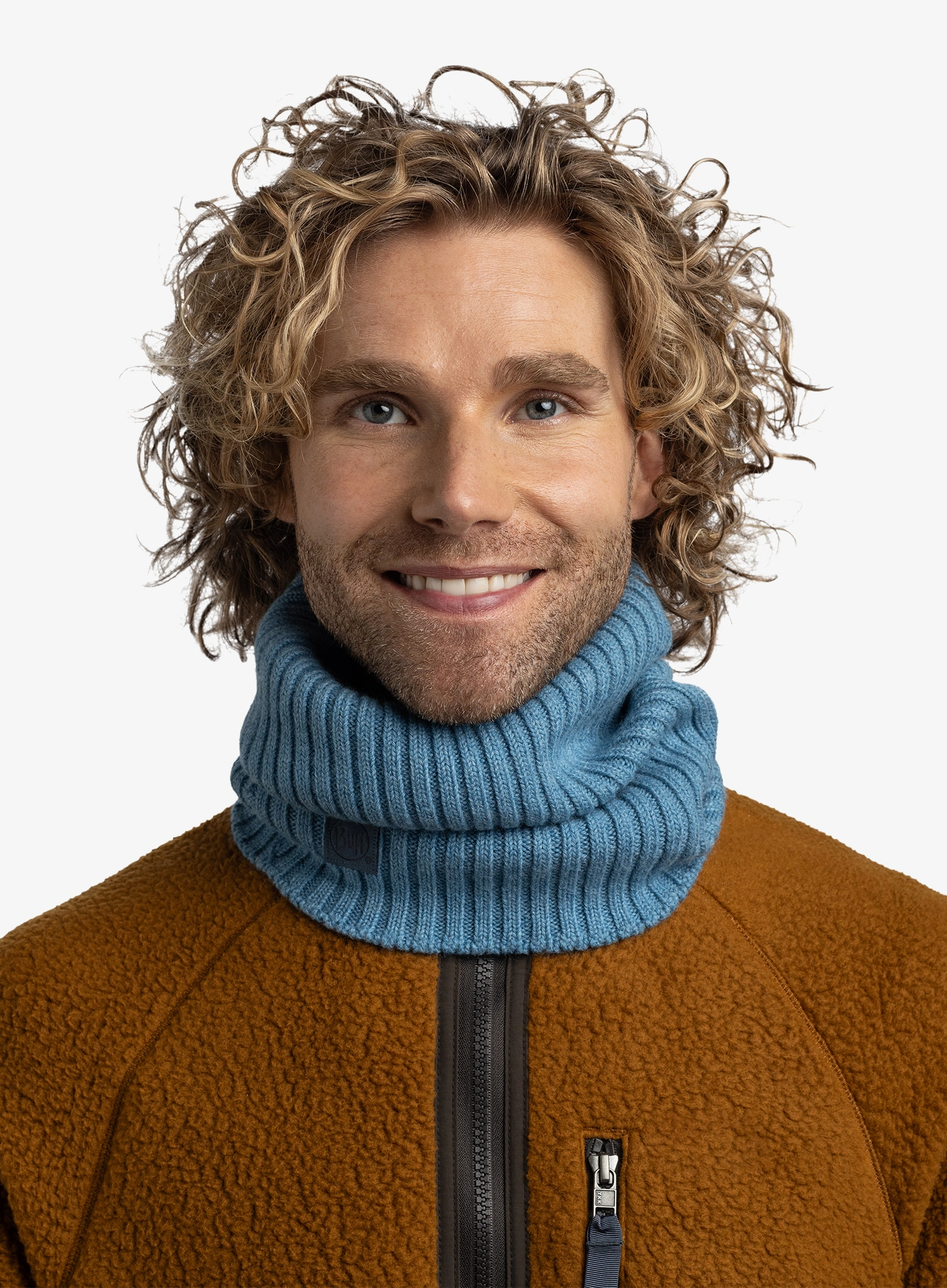 Nákrčník Buff Knitted Neckwarmer Norval - water