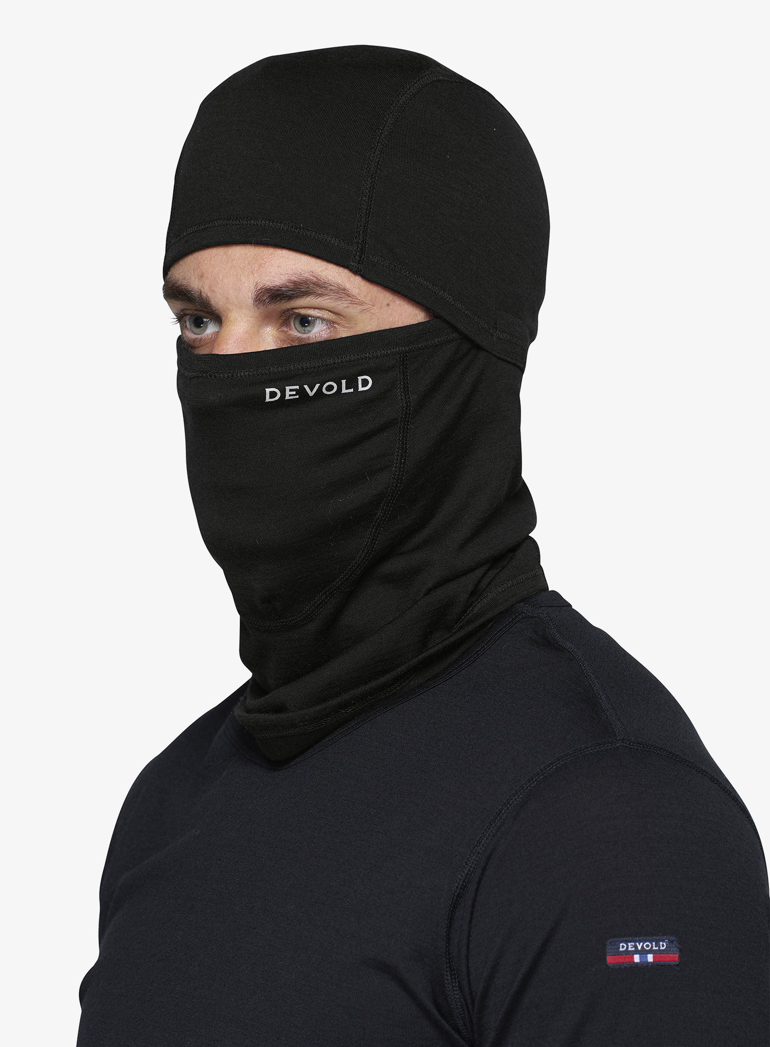 Kukla Devold Breeze Merino 150 Balaclava - black