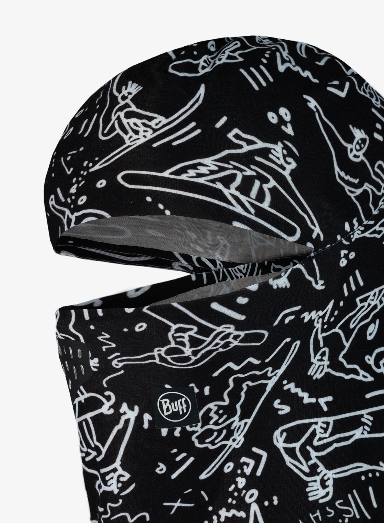 Detská kukla Buff Thermonet Hinged Balaclava - tivat black