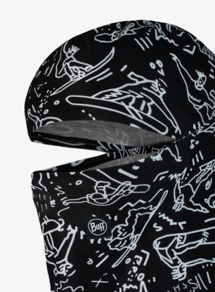 Detská kukla Buff Thermonet Hinged Balaclava - tivat black