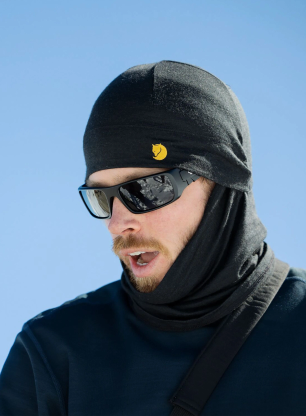 Kukla Fjallraven Bergtagen Merino Balaclava - black