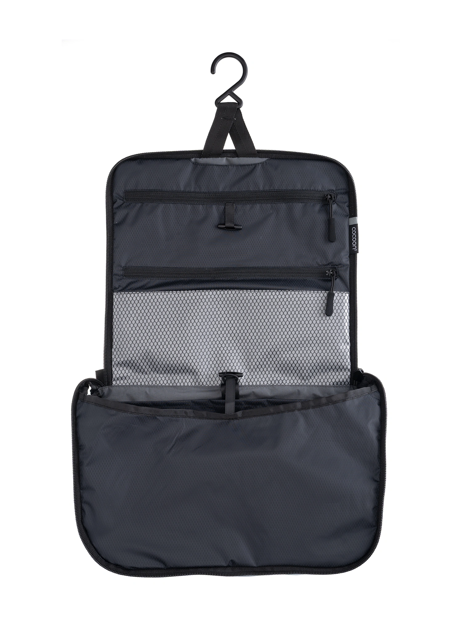 Kozmetická taštička Cocoon Toiletry Kit - Allrounder-Light L - phantom black/star grey