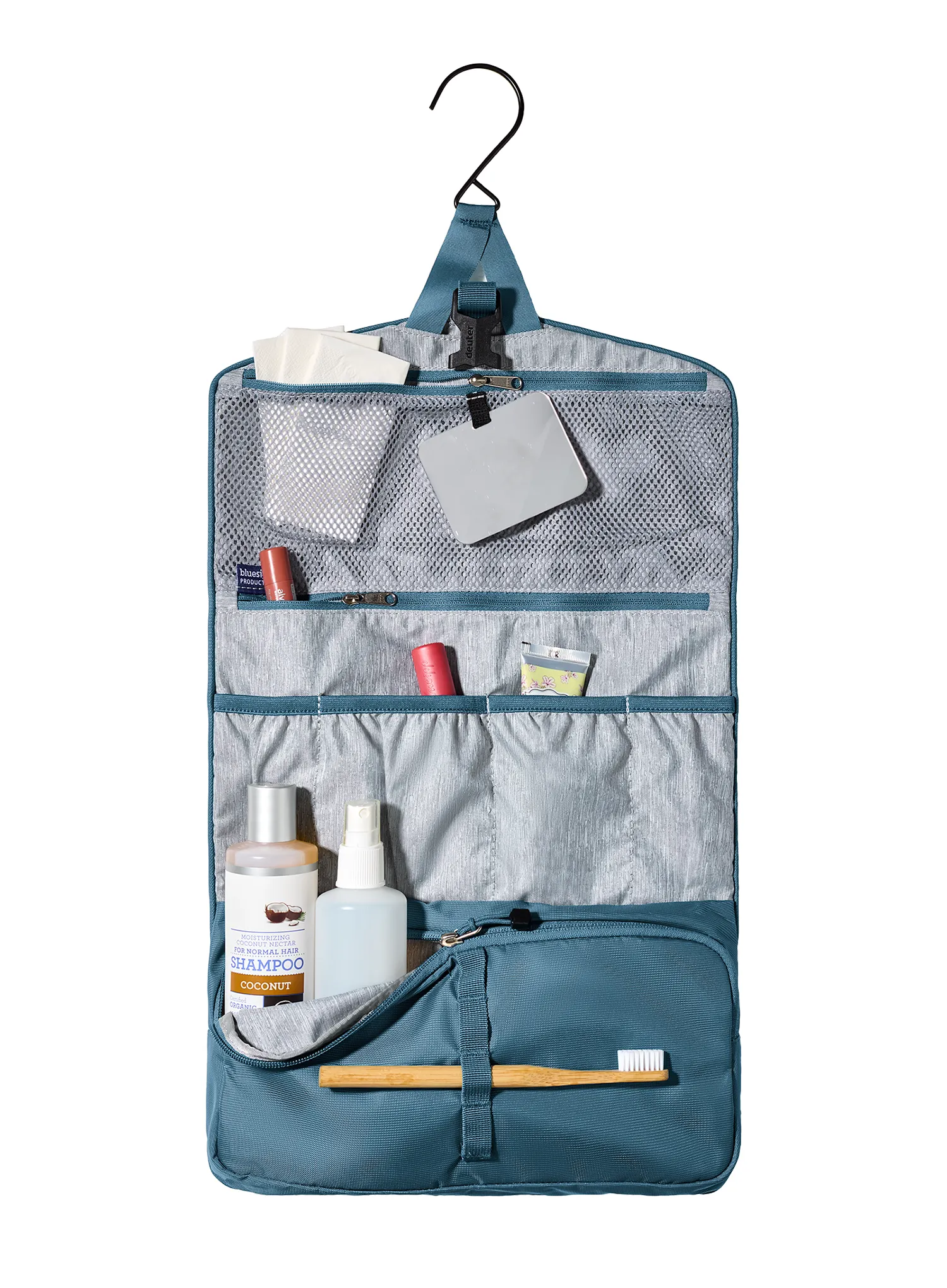 Kozmetická taštička Deuter Wash Bag II - atlantic/atlan