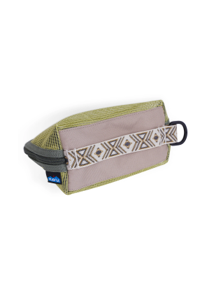 Kozmetická taštička Kavu Travel Taco - green