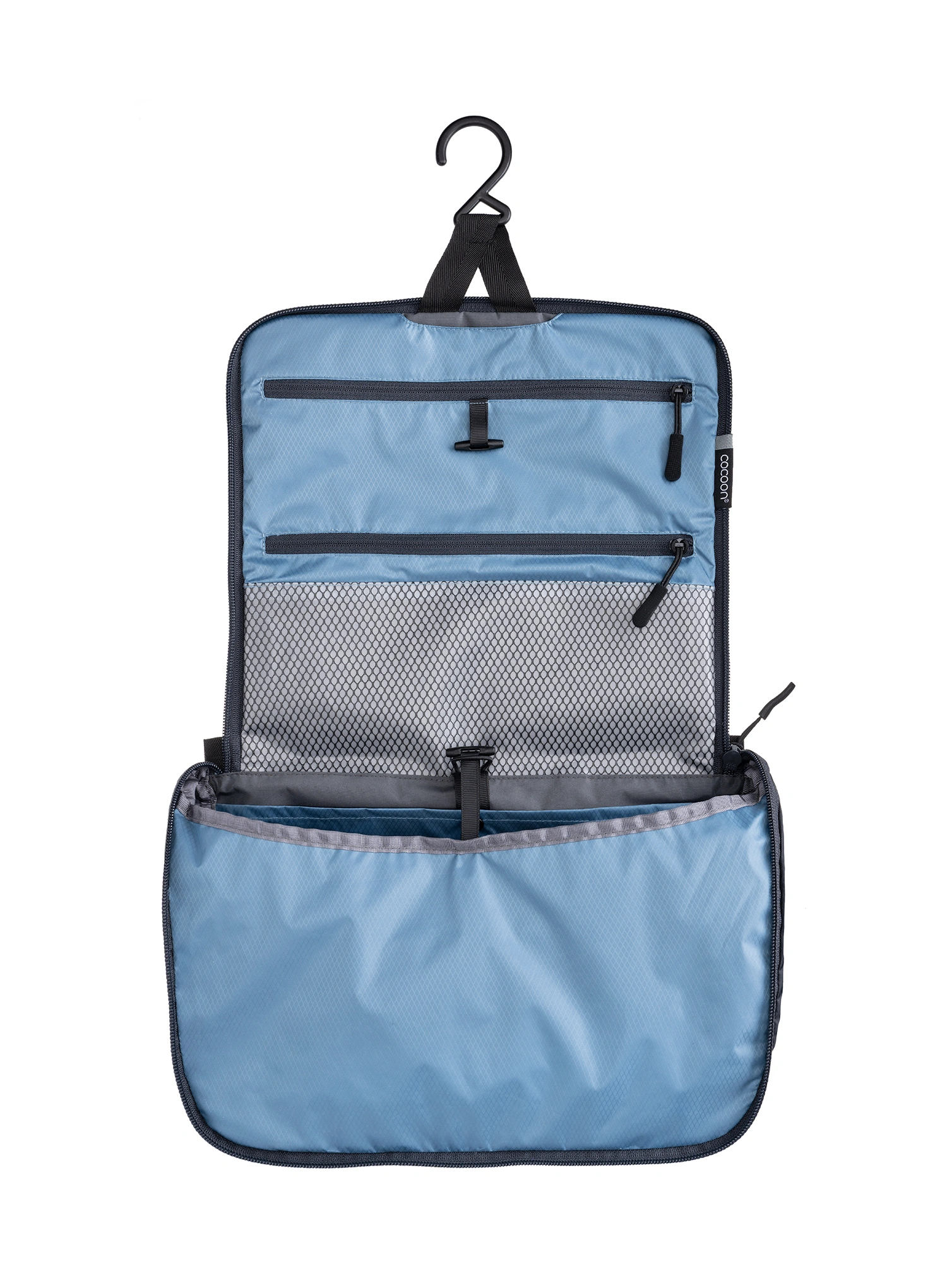 Kozmetická taštička Cocoon Toiletry Kit - Allrounder-Light L - ash blue/phantom black