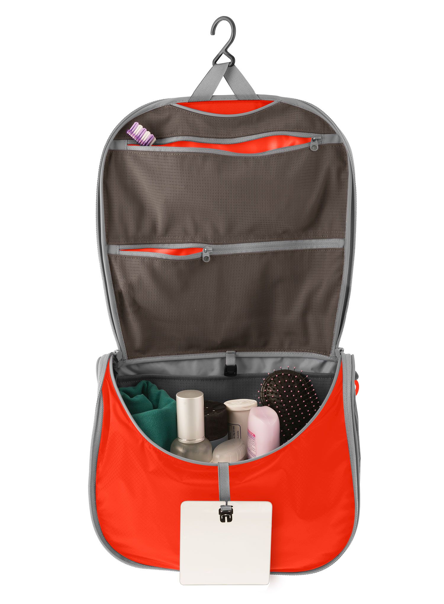 Kozmetická taštička Sea To Summit Ultra-Sil Hanging Toiletry Bag Large - orange