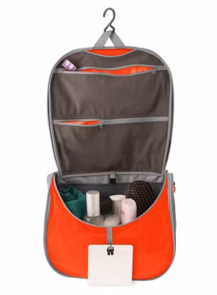 Kozmetická taštička Sea To Summit Ultra-Sil Hanging Toiletry Bag Large - orange