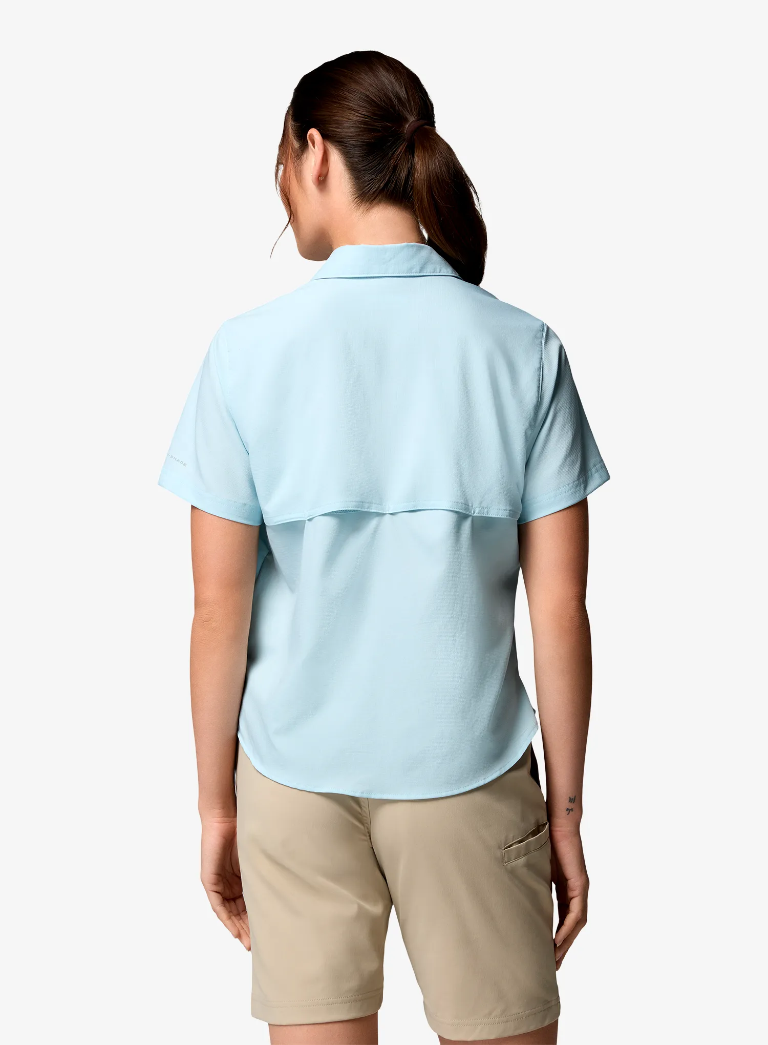 Košeľa dámska Columbia Silver Ridge Utility II S/S Shirt - marine light