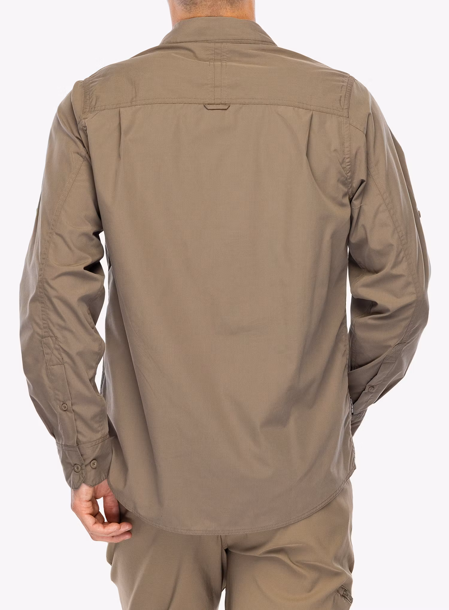 Košeľa Craghoppers Kiwi II Long Sleeved Shirt - pebble