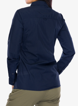 Košeľa dámska Craghoppers NosiLife Freeda Long Sleeved Shirt - blue navy