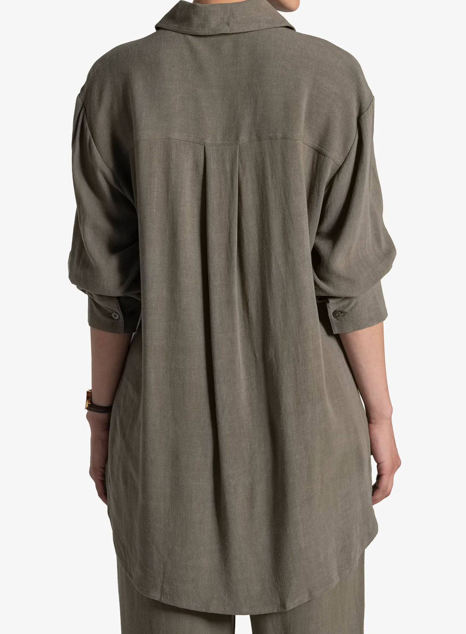 Košeľa dámska Craghoppers Sabrina Long Sleeved Shirt - wild olive
