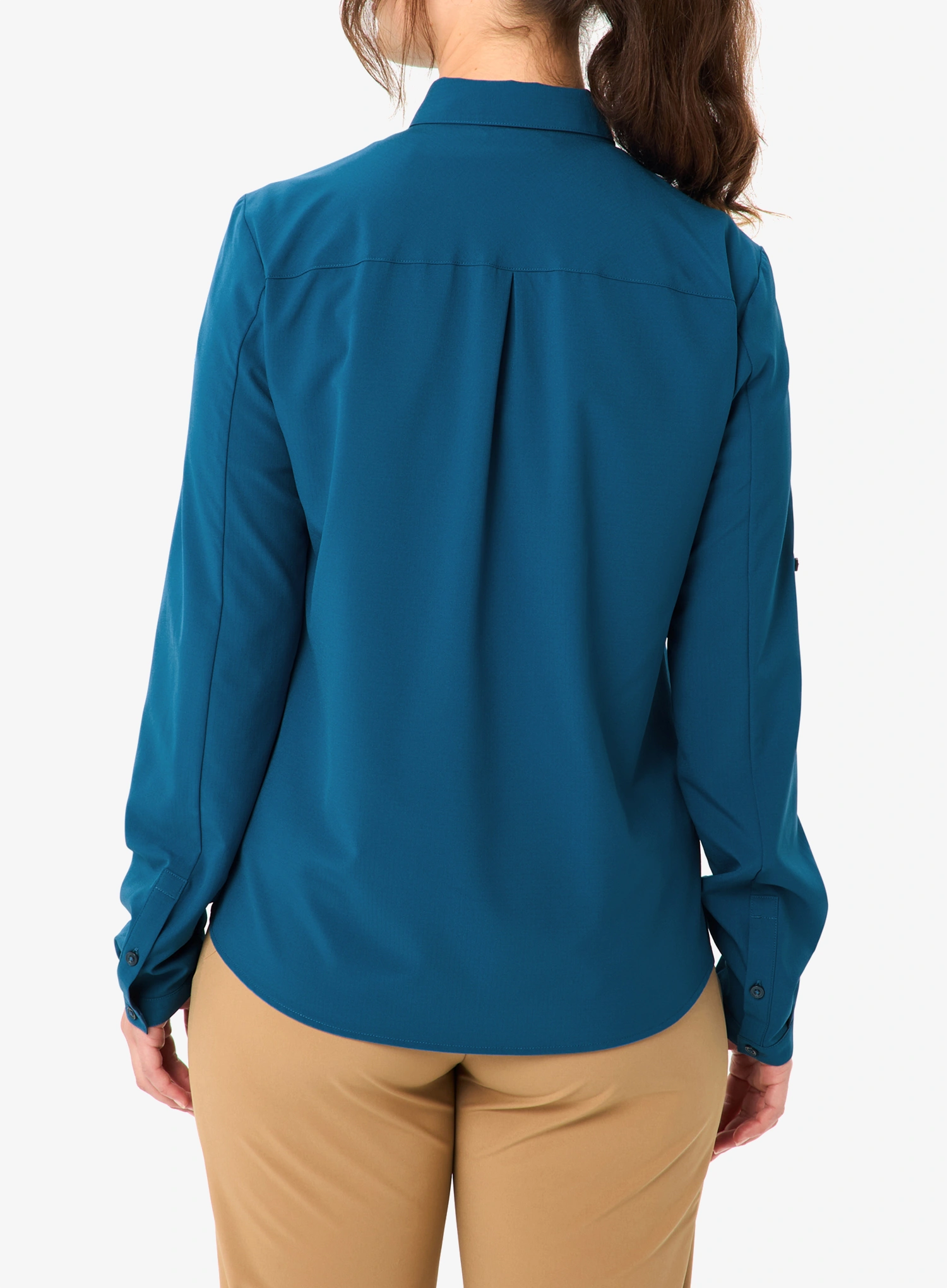 Košeľa dámska Vaude Rosemoor LS Shirt IV - shore blue