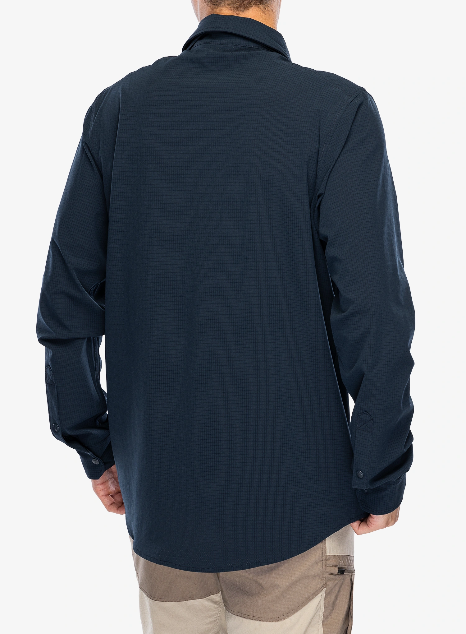 Košeľa Fjallraven Abisko Trekking Shirt - dark navy