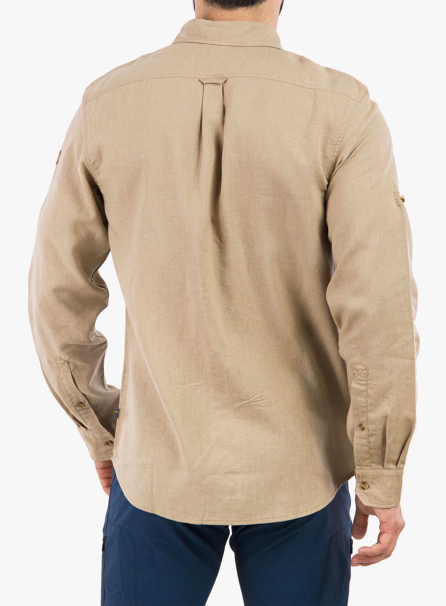 Košeľa Fjallraven Övik Travel Shirt LS  - sand stone