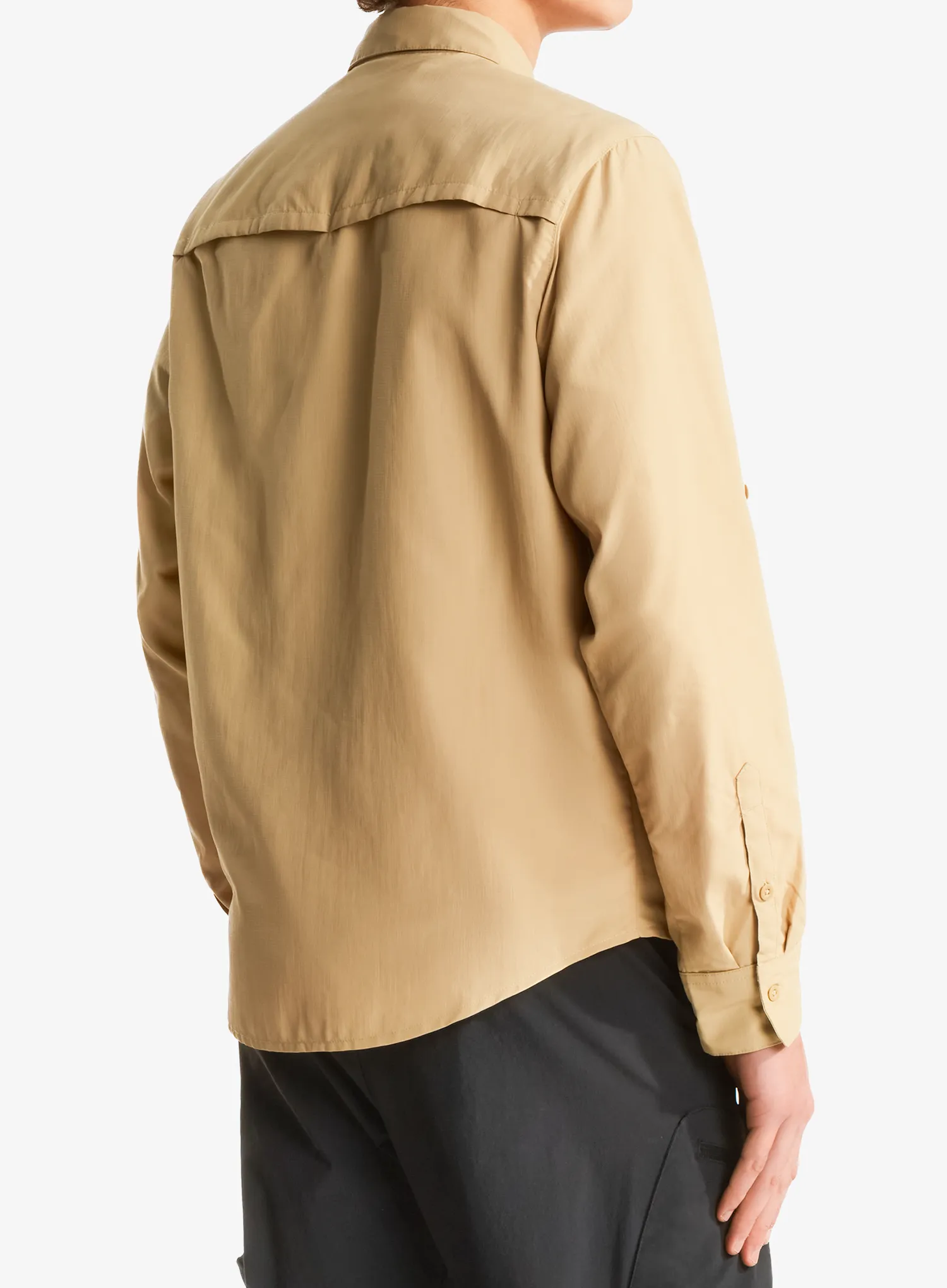 Košeľa The North Face Sequoia Long Sleeve Shirt - khaki stone