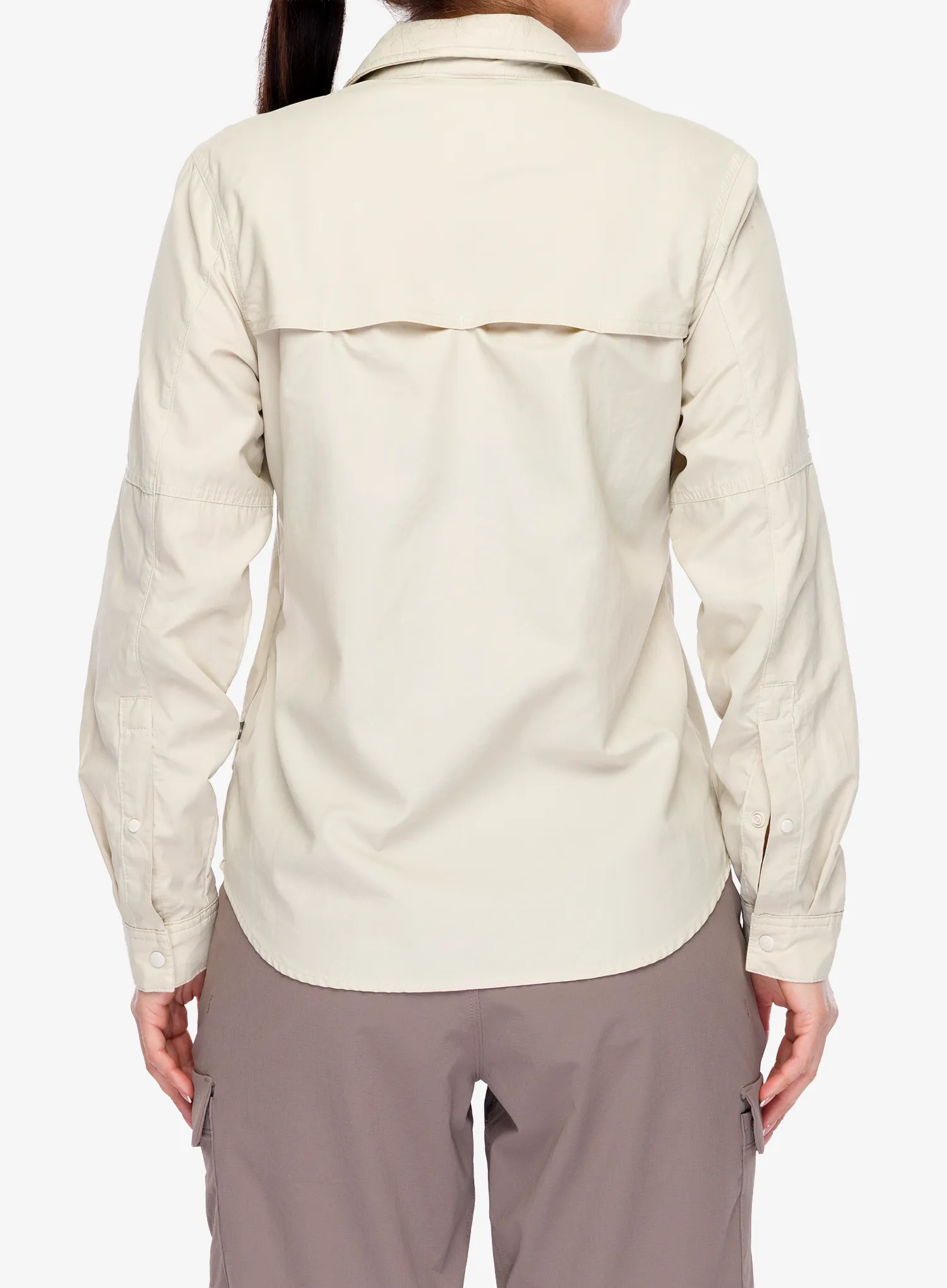Košeľa proti komárom dámska Columbia Skien Valley Long Sleeve Shirt - dark stone