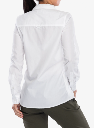 Košeľa proti komárom dámska Craghoppers Kiwi III Long Sleeved Shirt - white