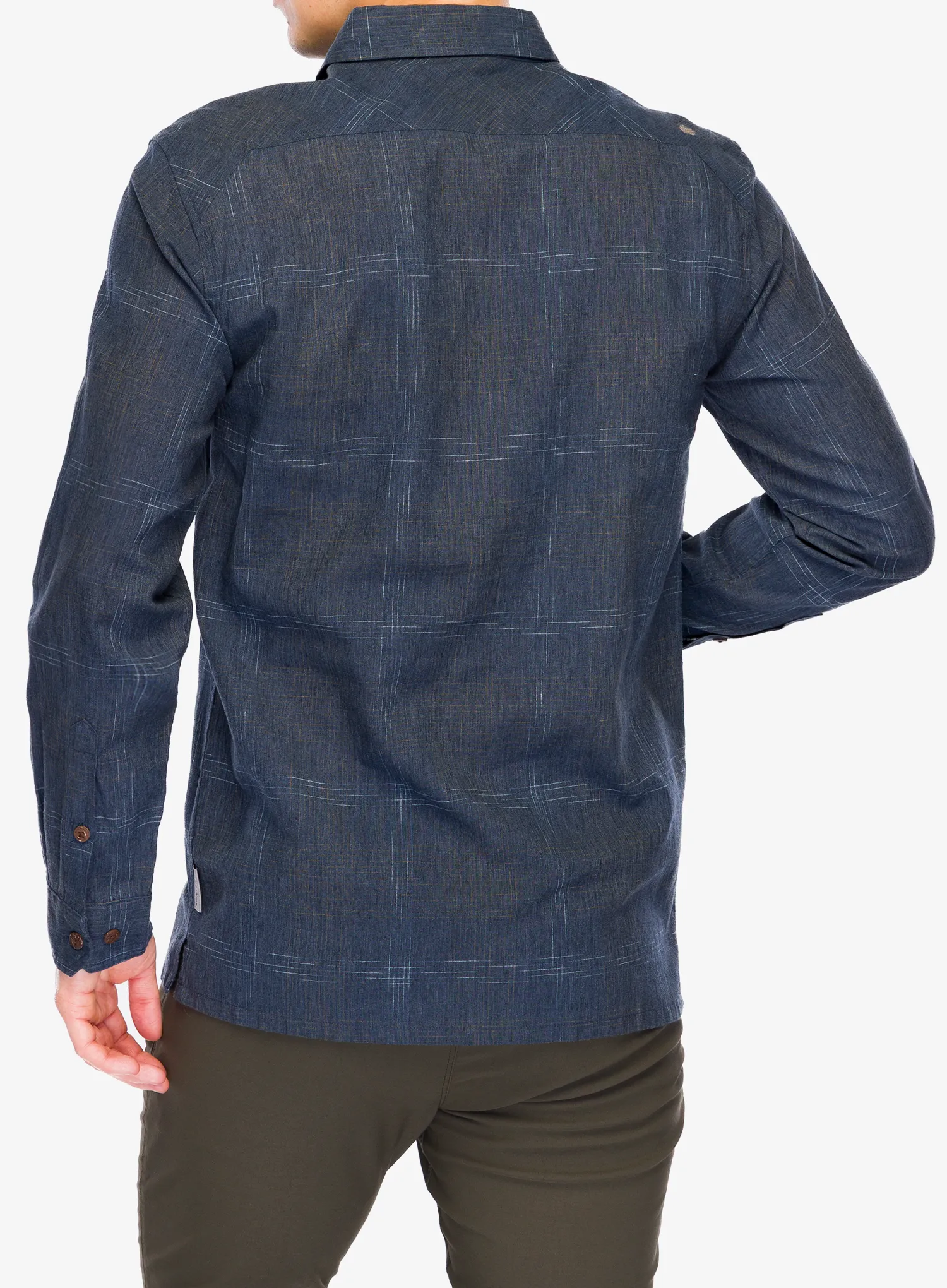 Košeľa Royal Robbins Hempline Spaced LS - collins blue