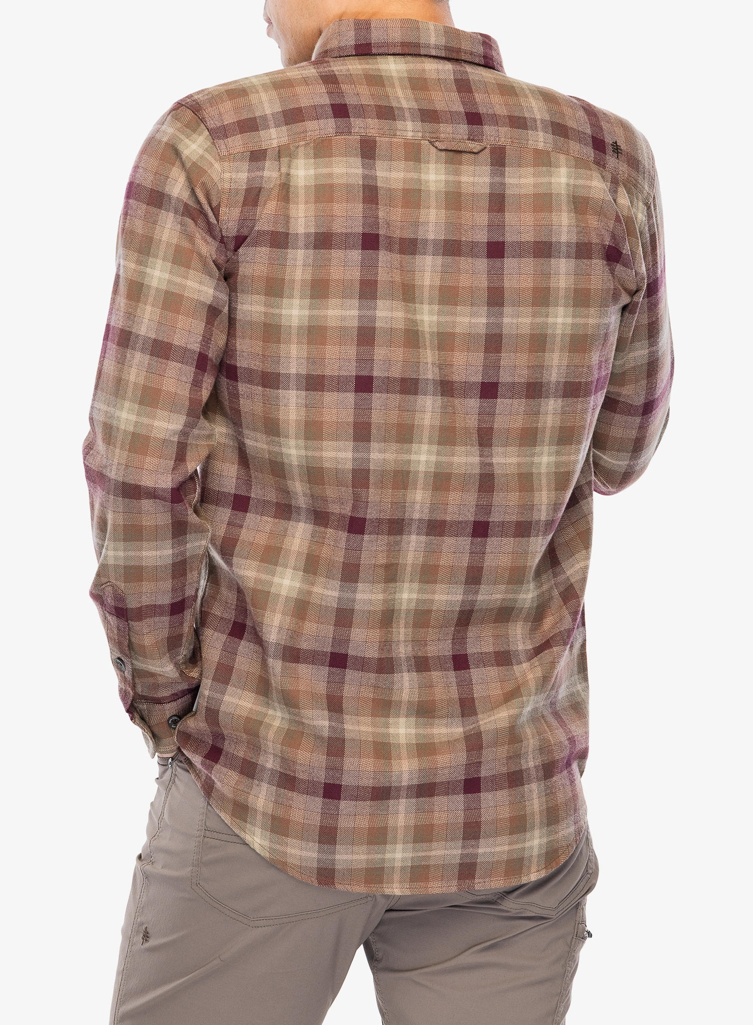 Košeľa Royal Robbins Lieback Organic Cotton Flannel LS - dusty olive dipsea pld