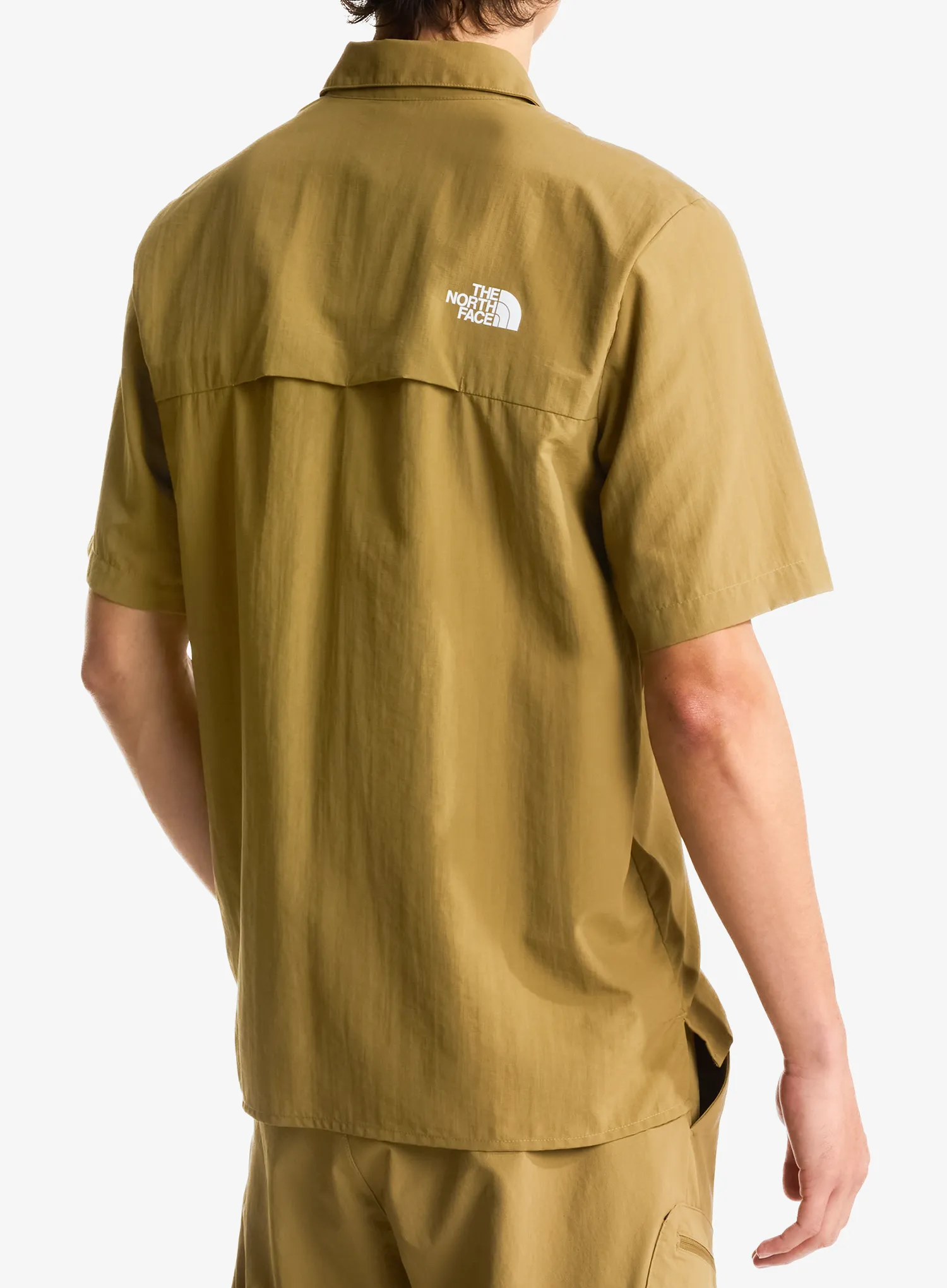 Košeľa The North Face Packable Short Sleeve Shirt - cedar