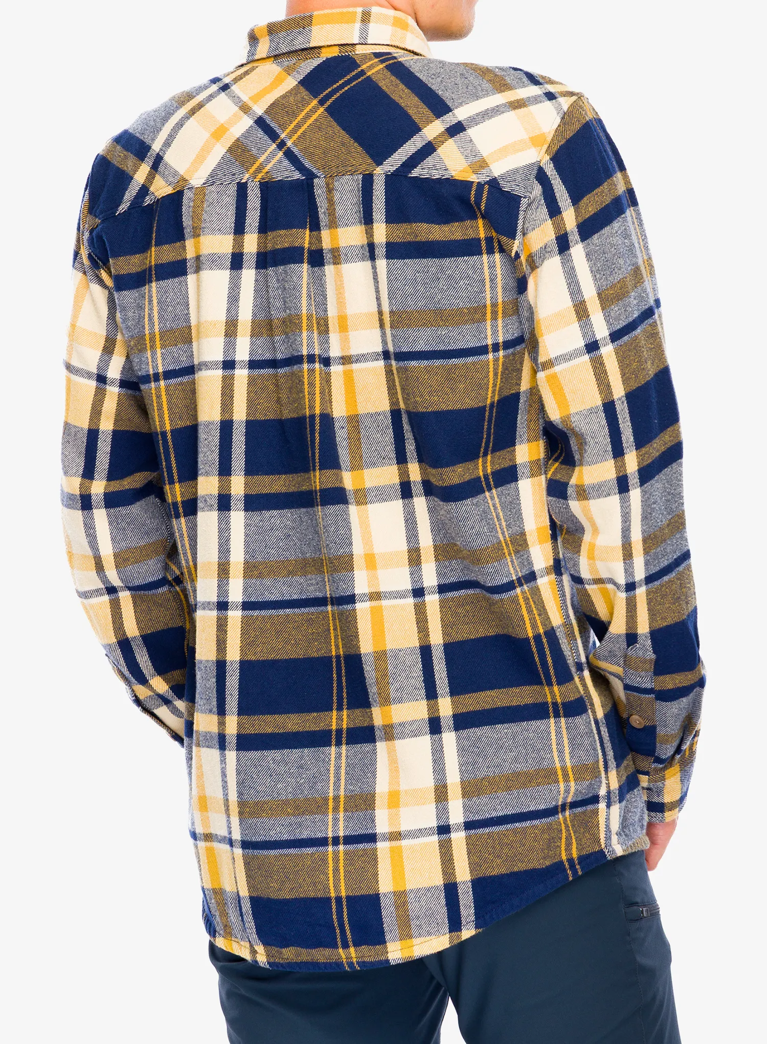 Turistická košeľa Black Diamond Project Flannel - indigo/gold plaid
