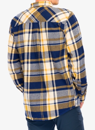 Turistická košeľa Black Diamond Project Flannel - indigo/gold plaid