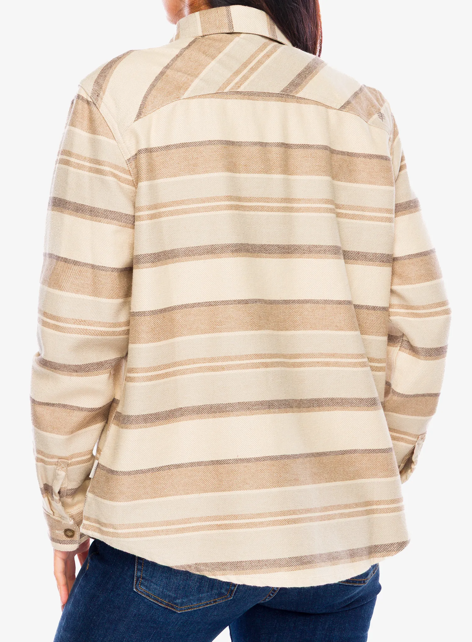 Dámska košeľa Royal Robbins Clouds Rest Hemp LS - chalk pacific crest str