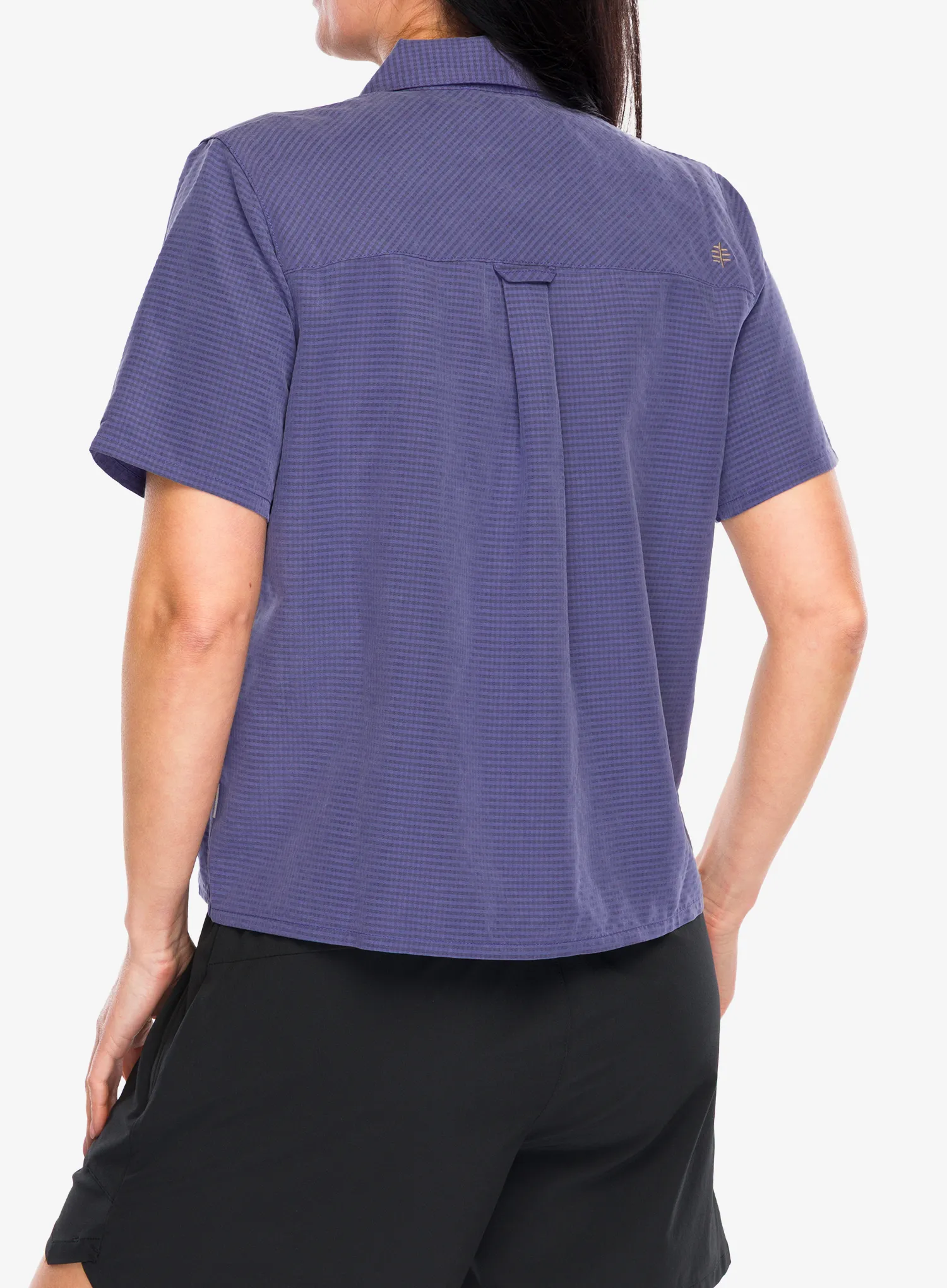 Dámska košeľa Royal Robbins Desert Pucker S/S - future dusk