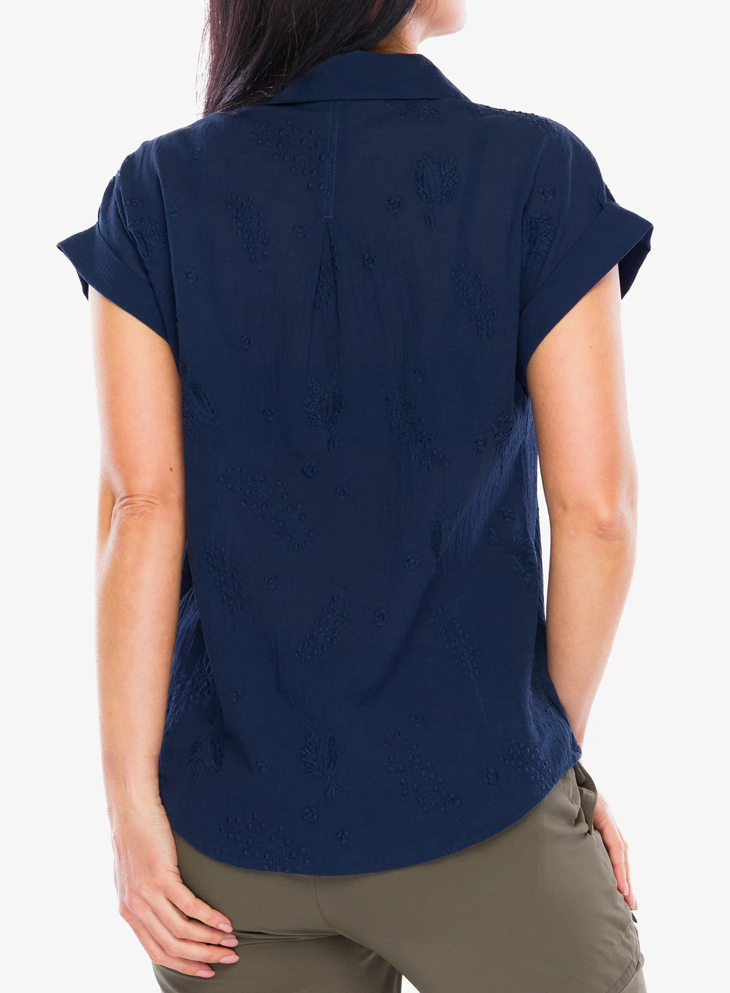 Dámska košeľa Royal Robbins Oasis S/S - navy