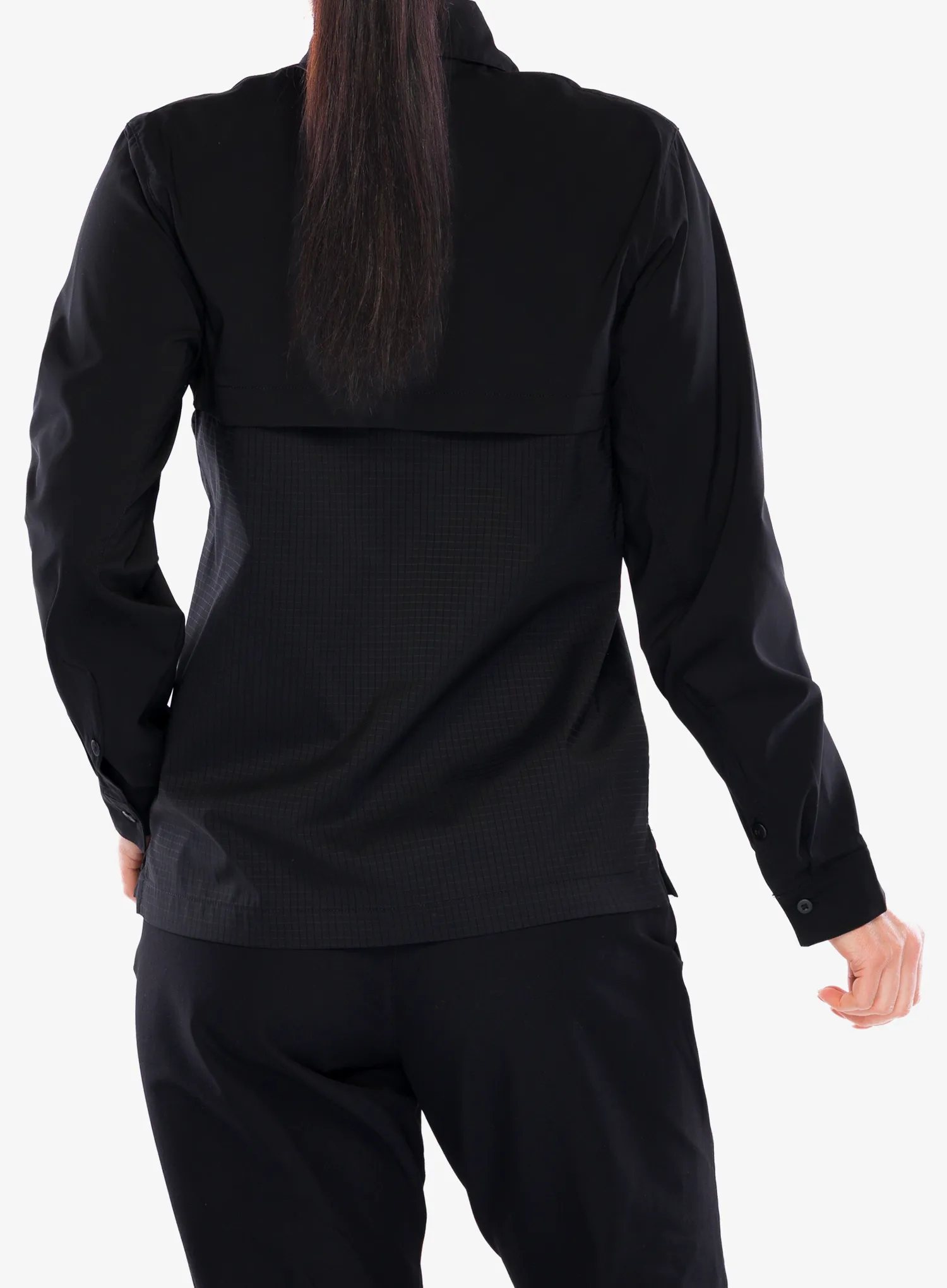 Dámska košeľa The North Face L/S Lightrange Shirt - tnf black