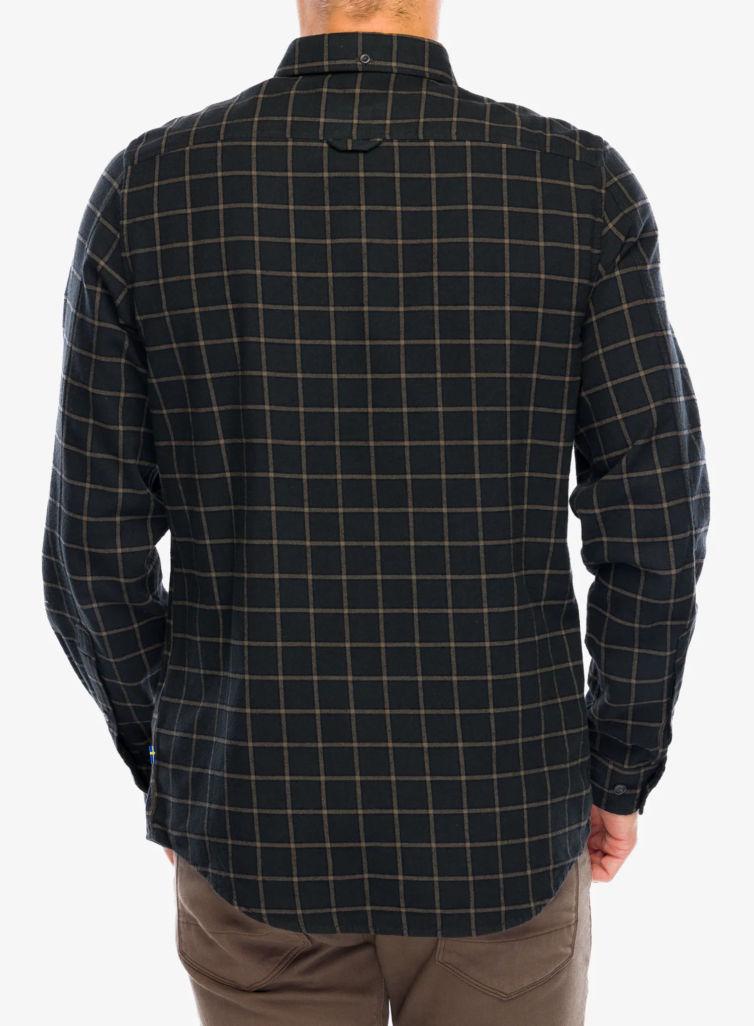 Turistická košeľa Fjallraven Ovik Flannel Shirt - dark grey