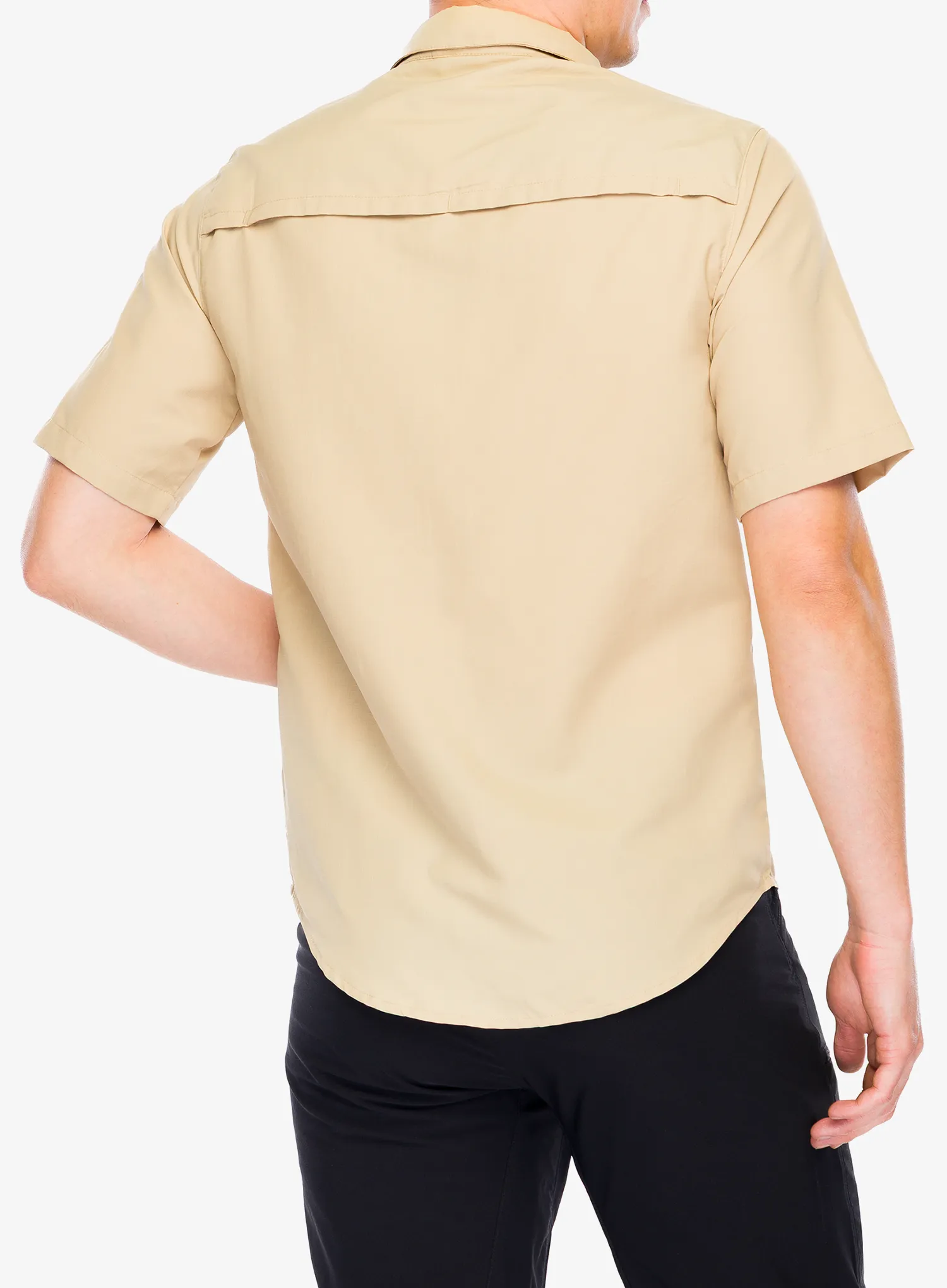 Turistická košeľa The North Face Sequoia Shirt S/S - khaki stone/npf