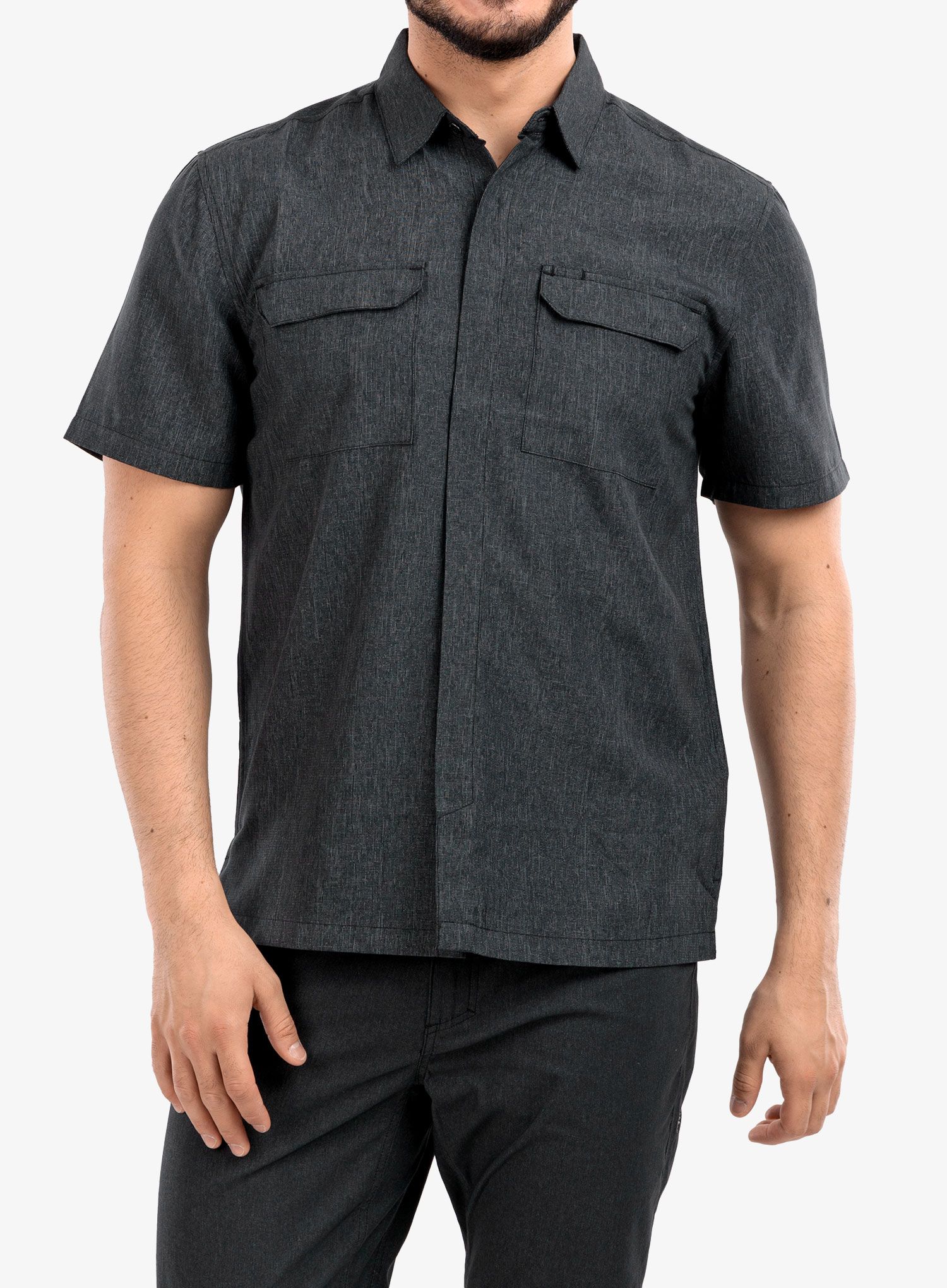 Košeľa Royal Robbins Sonoran Desert S/S - jet black