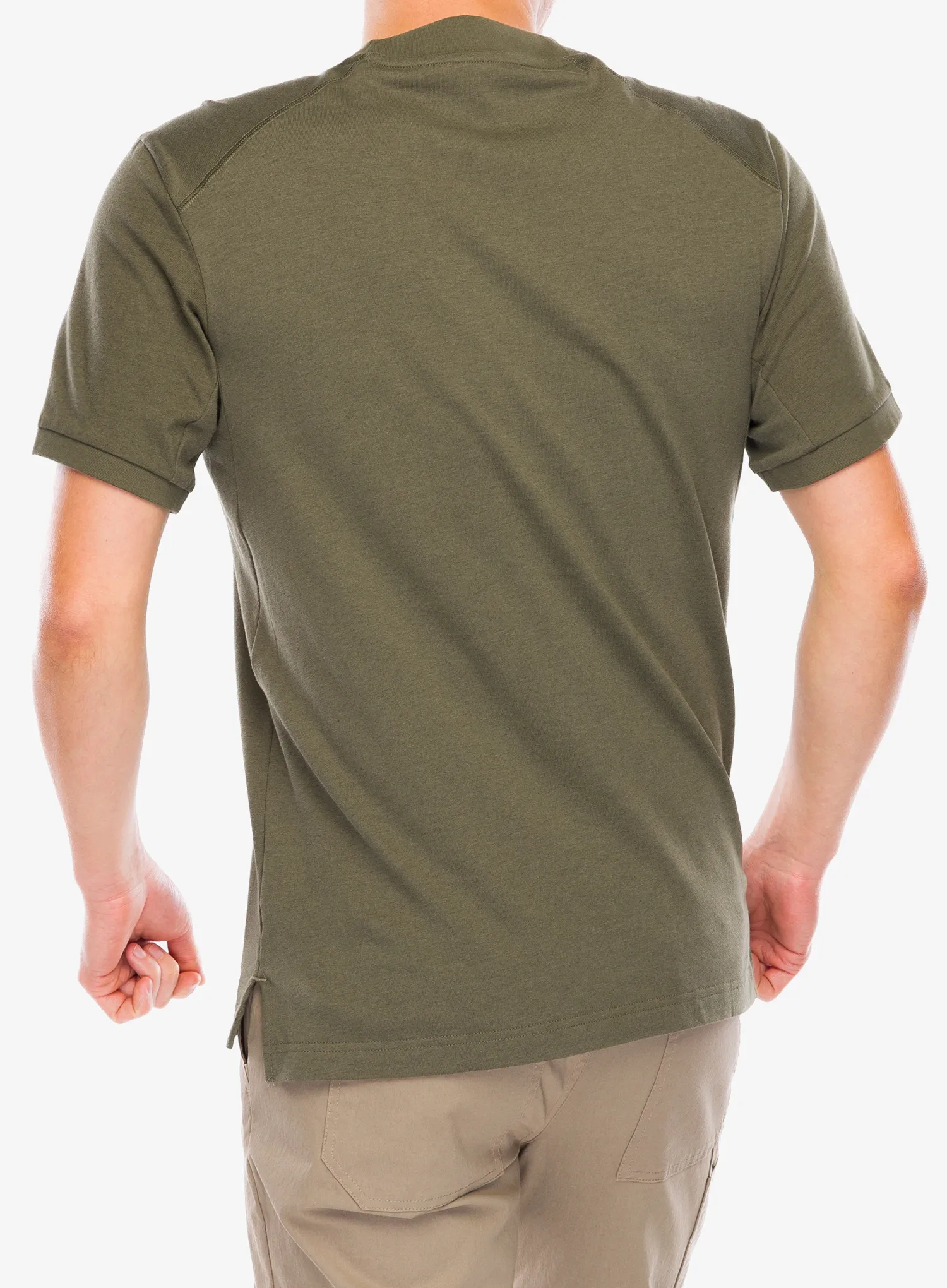 Bavlnené tričko adidas TERREX Xploric Logo SS Tee - olive strata